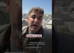 Rescue workers search for survivors after Gaza building collapse