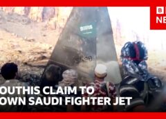 Houthis claim to shoot down Saudi fighter jet over Yemen | BBC News