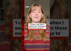 ‘I couldn’t cook when I went to uni – then these meals were my go to’. #BBCNews
