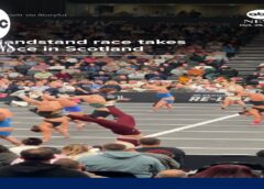 Handstand race takes place in Scotland