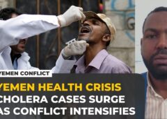 Yemen cholera cases triple as conflict fuels deadly outbreak